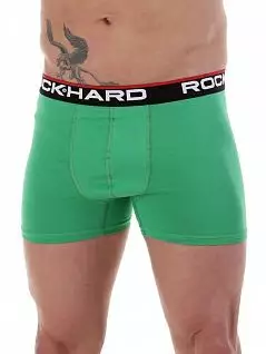 Облегающие боксеры на комфортной посадке зеленого цвета Hardrock RTRH17020